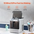 thumbnail image 4 of Self-Cleaning Portable Ice Maker 50Lbs Daily, 3 Ice Size Options, Countertop Electric Ice Machine for Kitchen/Bar, 4 of 11