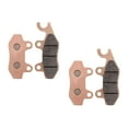 thumbnail image 2 of S SERENABLE Motorcycle brake pad set accessory sintered copper base good performance vehicle Front Rear 2 Pair, 2 of 7