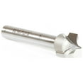 thumbnail image 4 of Amana Tool 56123 Carbide Tipped Point Cutting Roundover 1/4 R x 1/2 D x 1/2 CH x 1/4 SHK x 2 Inch Long Router Bit for Beadboards, 4 of 8