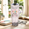 thumbnail image 2 of 40th Birthday Gifts Women, 1985 Tumbler for 40 Year Old Women, Gift for Womens Turning 40, Since 1985, 40 Oz Tumbler with Handle Lid and Straw, 2 of 6