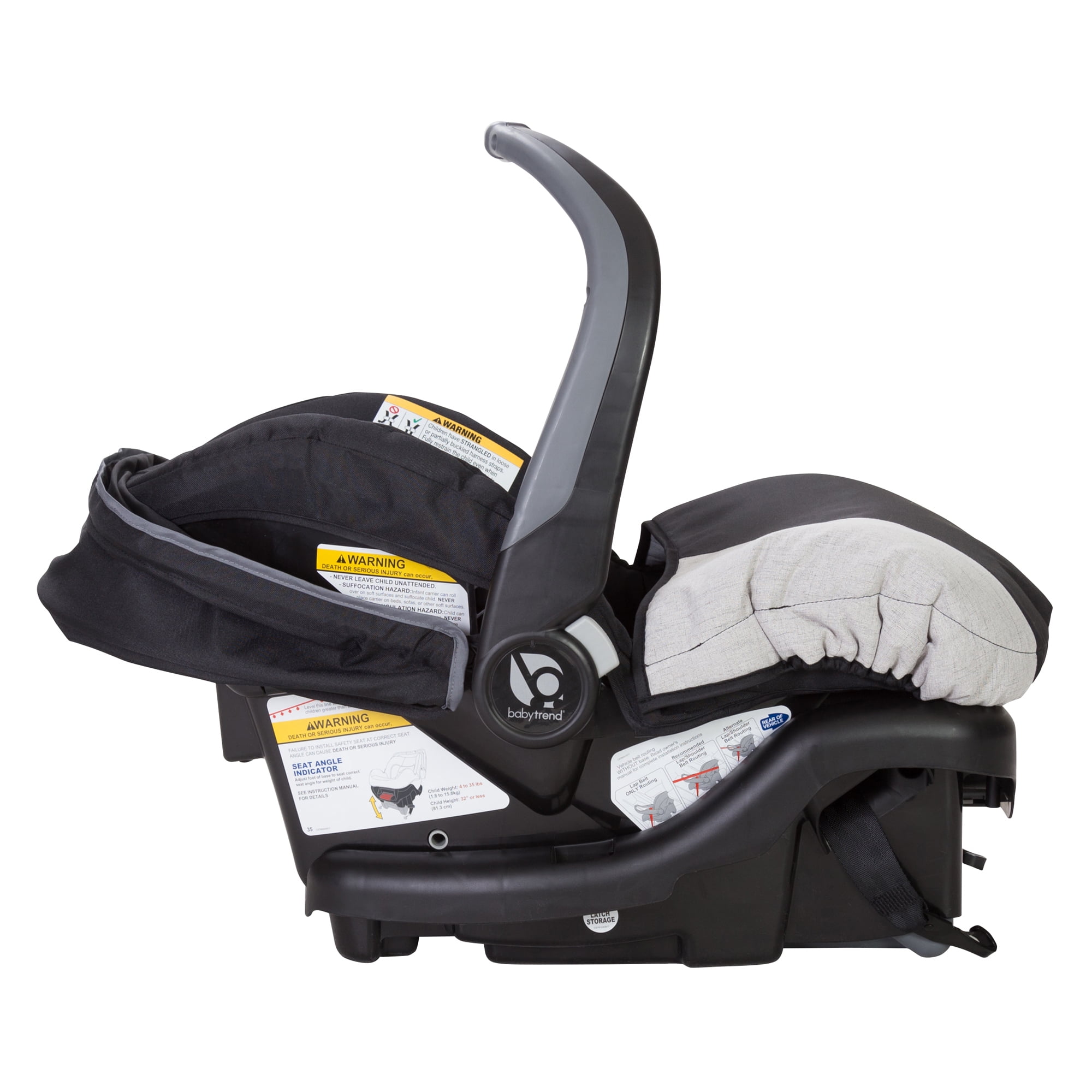 Baby Trend Ally 35 Infant Car Seat Optic Red