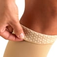 thumbnail image 2 of Truform Stockings, Knee High, Open Toe, Dot Top: 30-40 mmHg, Beige, X-Large, 2 of 5
