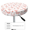 thumbnail image 2 of Uemuo Rabbit Is And Carrots Pattern Round Bar Stool Seat Covers Washable Stool Cushion Slipcover Elastic Bar Chair Covers-14 inch, 2 of 7
