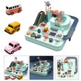 thumbnail image 1 of Juguetes de Plástico para Coches de Aventura para 2, 3, 4, 5, 6 años de Edad, de Carreras, Juego de Coches para , Niñas, Pequeños Estilo 1 con 3 coches Baoblaze juguetes de plástico para coche, 1 of 8