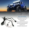 thumbnail image 4 of Off Road Lights Harness, 5 Pin 16AWG LED Light Bar Wiring Harness Kit On Off Rocker Switch  For SUV For Pickup, 4 of 8