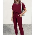 thumbnail image 3 of Conjunto Deportivo PRETTYGARDEN 2025 Mujer Dos Piezas Vino Rojo XXL, 3 of 6