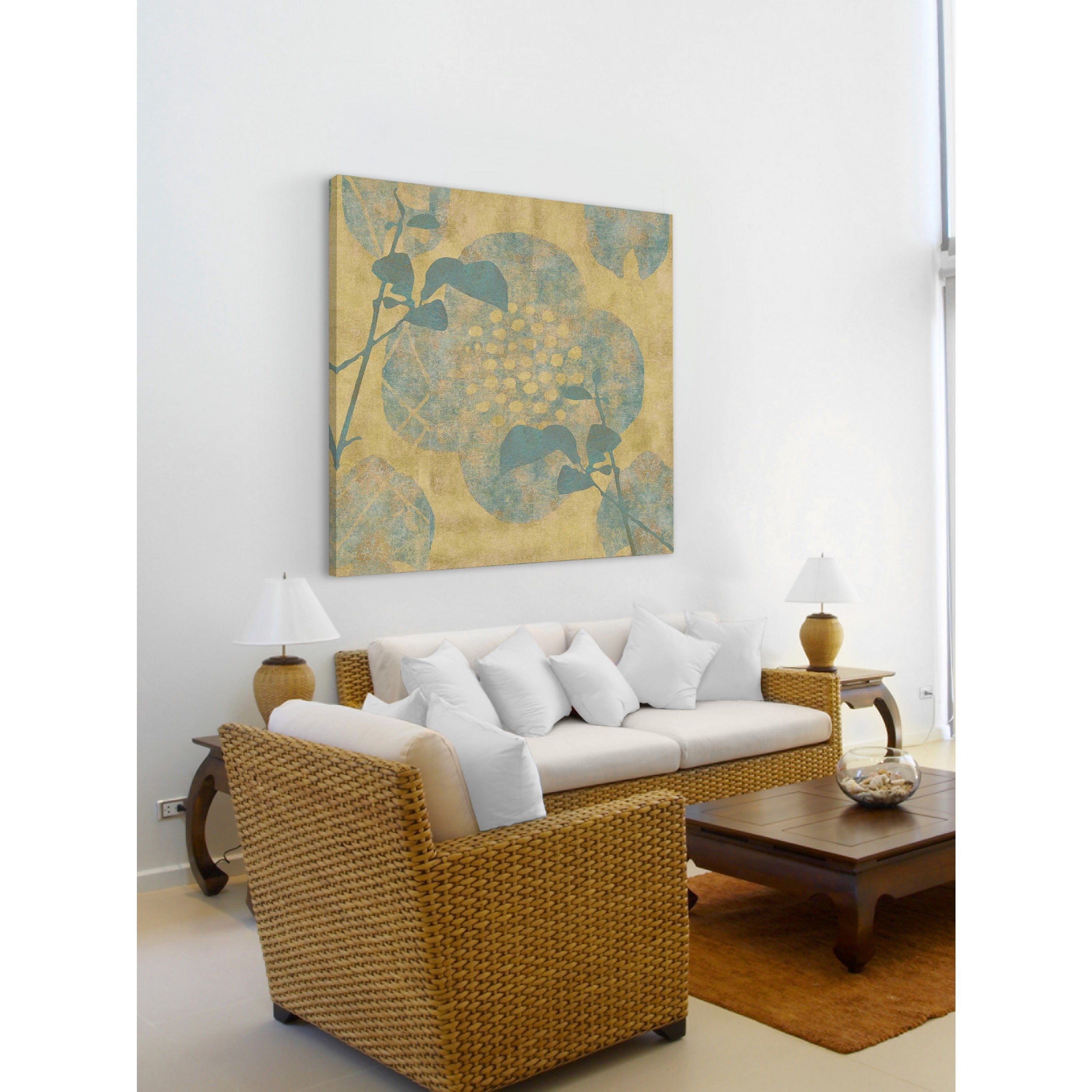 "Panel 8" Painting Print on Wrapped Canvas