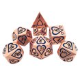 thumbnail image 4 of Juego de 7 dados poliédricos Zulema D8 D10 D12 D20 para Juego de mesa, 4 of 8