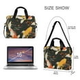 thumbnail image 3 of FORMRS 16" Laptop Bag Carrying Sleeve Case with Handle Travel Shoulder Briefcase, Fish Pattern, 3 of 8
