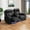 2-Seater, variant on MAYEERTY Leather Recliner Chair, Single Reclining Sofa with LED Lights, Cup Holder & Quiet Motor, for Living Room, Gaming Den & Home Theater