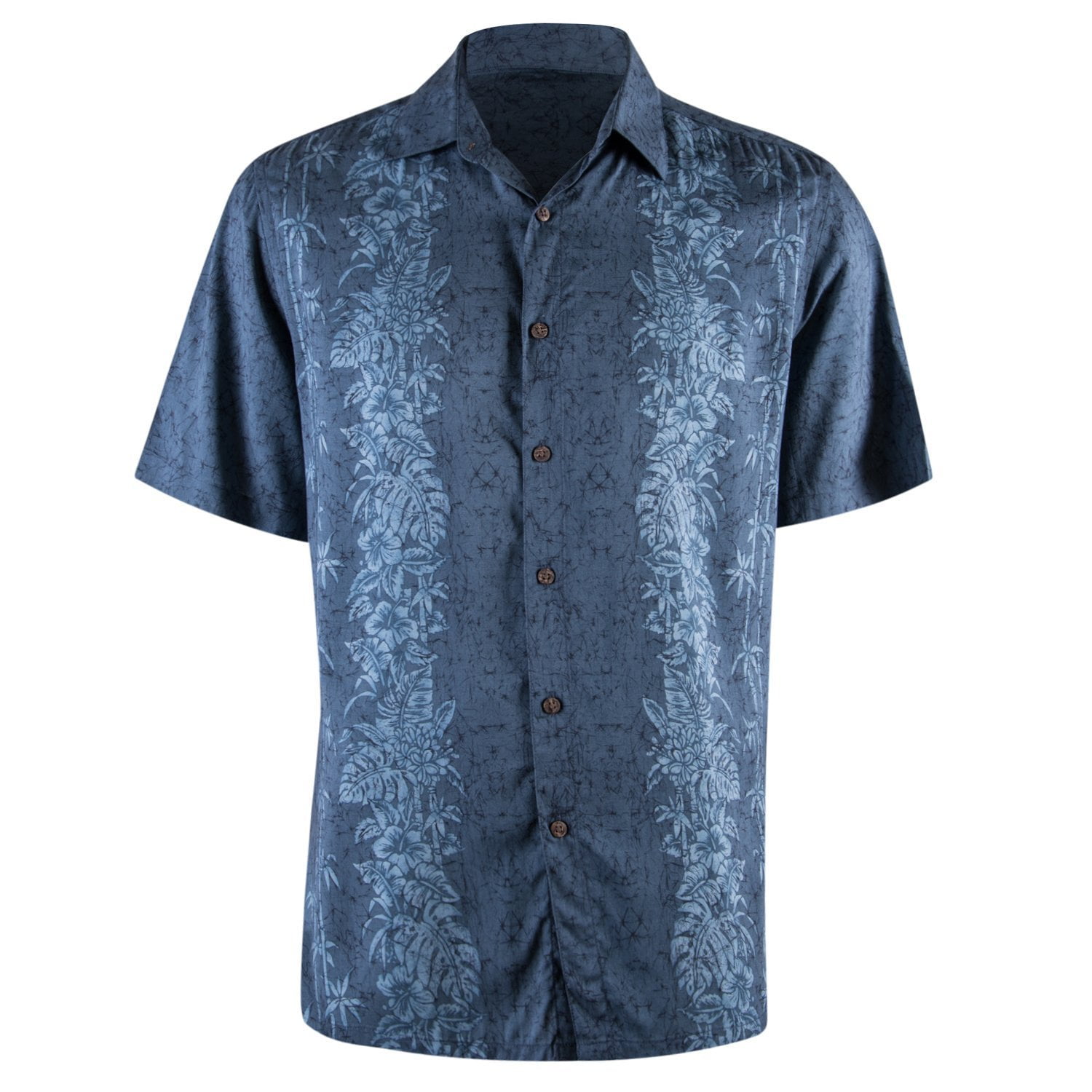 Campia Men's Rayon Print Shirt (Blue 17, XL) - Walmart.com