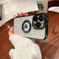 thumbnail image 3 of for iPhone 14 Pro Case Logo View,with Camera Lens Protector, for Women Men, Soft Slim Phone Cases for iPhone 14 Pro Ultrathin Clear Back Cover (Green,for iphone14Pro), 3 of 14
