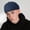Navy, variant on Women's Sun Baseball Classic Breathable Linen Brimless Adjustable Unisex Cap Baseball Hat Black One Size