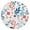 Garden Flo, variant on Round Elastic Tablecloth with Zebra Print - Waterproof, Windproof Fitted Table Cover for Outdoor Picnic, Dining (44 inches) - Modern Zebra Stripes Design, Scratch-Resistant & Wipeable
