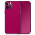 thumbnail image 5 of DesignSkinz Solid Dark Pink V2 Full-Body Skin Decal Wrap Cover for iPhone 15, 5 of 9