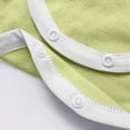 thumbnail image 5 of asjyhkr Kids Clothes Long Sleeve Rompers Casual Boys Girls Button-Up Bodysuit Fall Outfits Comfy Daily Wear(0-3 Months,Green), 5 of 8