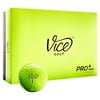 Vice Pro Plus Golf Balls, Lime (One Dozen)