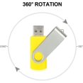 thumbnail image 4 of Paquete de 10 unidades flash USB 2.0, unidad de memoria USB, paquete a granel, memoria giratoria, almacenamiento plegable, unidad de salto, unidad Zip-buena, 4 of 5