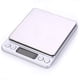 thumbnail image 4 of Báscula de cocina electrónica de alta precisión de 500 g/0,01 g con pantalla LCD retroiluminada, 6 unidades y función de tara Báscula digital multifuncional para alimentos de acero inoxidable, 4 of 5