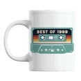 thumbnail image 1 of Best of 1989 feat. Retro Cassette Tape, Birth Year Coffee & Tea Mug (11oz), 1 of 6