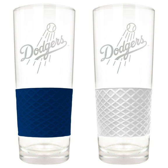 Los Angeles Dodgers 22oz. Logo Score Pint Glass Two-Piece Set