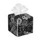 thumbnail image 1 of Balery Black Cats In A Garden Porta Pañuelos de Cuero con Estampado – Funda Moderna Cuadrada para Caja de Pañuelos, Dispensador 5x5x5'', 1 of 7