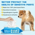 thumbnail image 4 of Oimmal Pet Flushable Anal Gland Wipes, Plant Based for Dogs & Cats Cleansing & Deodorizing - Grooming Wipes for Paws, Body, and Butt (80 Count), 4 of 11