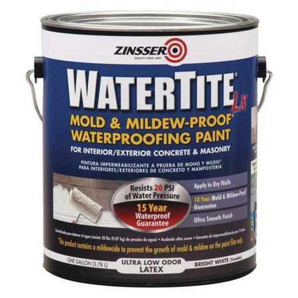 RustOleum ZINSSER 270267 1 Gal. Mold and MildewProof White Water