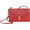 Red, variant on Aryana Rina6-Gray Chic Gray Ostrich Texture Structured Single Strap Womens Handbag