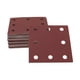 thumbnail image 1 of 50 Pcs Papel de Lija Rectangular 8 Agujeros 150 Grano Hojas de Lijado para Reacondicionamiento Automotriz y Trabajos en Madera, 1 of 7