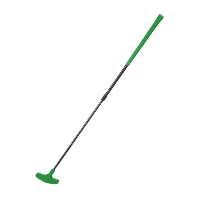 DYNWAVECA Putter de Golf Rétractable Ajustable pour Intérieur Extérieur Bureau à Domicile Vert Foncé