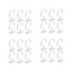 thumbnail image 1 of 24 x Plastico Joyeria Brazalete Bocamanga Pulsera Reloj Soporte Puesto de Exhibicion, 1 of 8