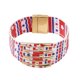 thumbnail image 2 of Decoraciones para el Día de los Caídos, decoraciones para el 4 de julio, pulsera de cuero con cierre magnético y bandera del Día de la Independencia, pulsera de cuero con cuentas, pulsera de tubo de l, 2 of 6