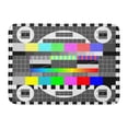 thumbnail image 1 of YUSDECOR Bad Red Air No Signal Tv Test Pattern White Analog Broadcast Rug Doormat Bath Mat 23.6x15.7 inch, 1 of 1