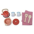 thumbnail image 4 of Mentari Toys - Kids Kitchen - Wooden Pretend Play Kitchen Set - Develops Social, Creative & Imaginative Skills - Learning Role Play - Age 3+, 4 of 7
