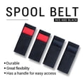 thumbnail image 3 of 4pcs/pack Elastic Fishing Spool Belt Reel Protection Belt Band Wheel Accessories, 3 of 4