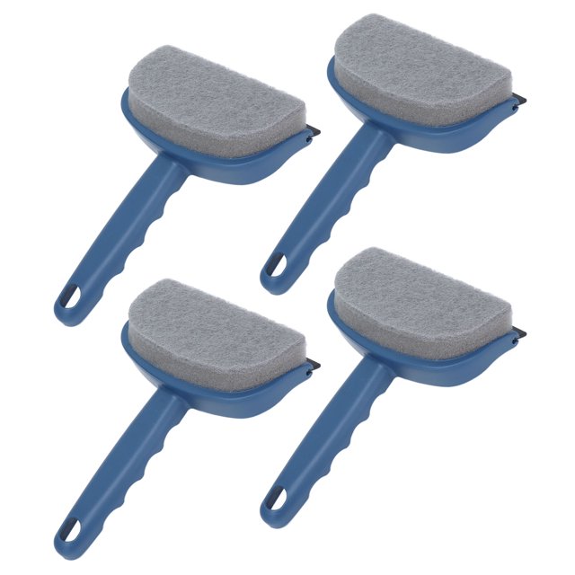 Limpiador de ventanas, 4 piezas de cepillo para ventanas de coche, cepillo para limpieza de paredes, cepillo para ventanas de coche, valor excepcional