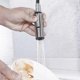 thumbnail image 3 of Replacement Kitchen Faucet Sprayer Pull Out Kitchen Faucet 2 Function G1/2 Brushed Kitchen Faucet, For Kitchen Industry leading brushed nickel finish, 3 of 5