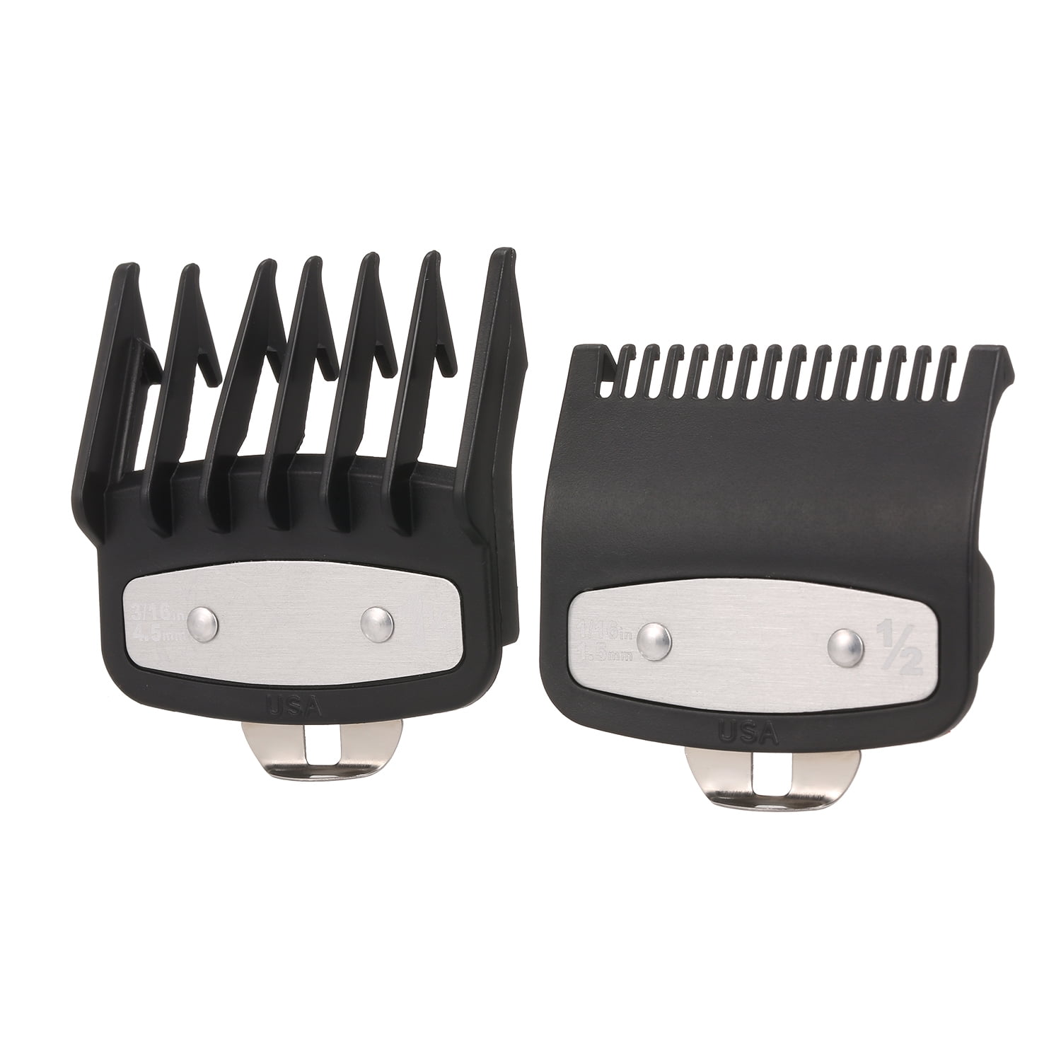 2pcs Cutting Guide Comb Hair Limit Comb Guide Attachment Set for