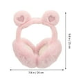 thumbnail image 5 of FRCOLOR FRCOLOR Women's Earmuffs Plush Ear Warmers for Adults Fashionable Outdoor Ear Muff 1 Set, 5 of 7