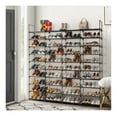 thumbnail image 3 of Shoe Rack 10 Tier - 80 Pair Shoe Organizer for Entryway, Closet - Stackable Shoe Shelf Cabinet, Space Saving Shoe Storage for Men & Women, 3 of 9