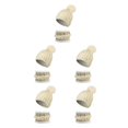 thumbnail image 1 of QualitChoice Winter Caps Decorative Hat Scarf Set Adorable Autumn Crochet Neckerchief Sports Two-piece Stylish Collar Beige 5Set, 1 of 6