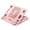 Pink, variant on Portable Heat Dissipation Plastic Tablet Phone Stand Adjustable Height 15kg Load Capacity