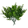 thumbnail image 4 of Naiovety 10 piezas de reemplazo de plantas falsas decorativas realistas para el hogar, oficina, balcón, restaurante, adorno de hojas artificiales Arboles Artificiales 25g Naiovety HA083942-01, 4 of 6