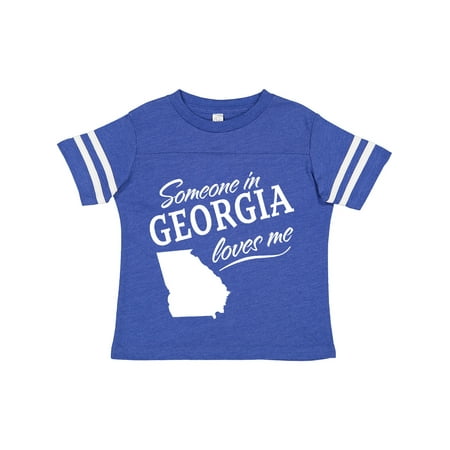 

Inktastic Someone in Georgia Loves Me Gift Toddler Boy or Toddler Girl T-Shirt