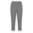 thumbnail image 6 of CZHQWE Girls Leggings Size 14-16 Girls White Leggings Girls Leggings Polyester Leggings For Toddler Girls Pants Stretchy Baby Girl'S Pants Basic Leggings Grey 6-7 Years, 6 of 7