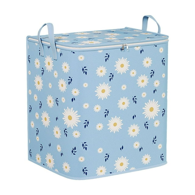 fheaev Heavy Duty Storage With Reinforced Handles Extra Large Storage Bags For Clothes Tote Bag Thickened Double Zipper For Space Saving Travel