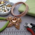 thumbnail image 3 of The Beadsmith Copper German Bead Wire Craft Wire 24 Gauge/.5mm (12 Metres / 39.3 Feet), 3 of 7