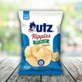 thumbnail image 2 of Utz Ripples Original 30 Percent Less Fat Potato Chips, Gluten-Free, Family Size, 7.75 oz Bag, 2 of 8