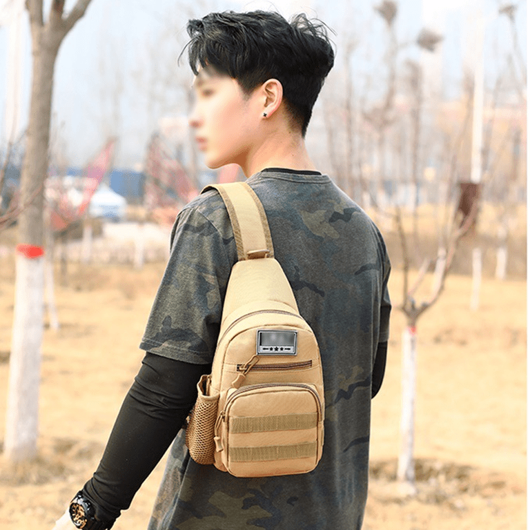 Packable Small Crossbody Sling Backpack for Hiking Traveling  display picture 2